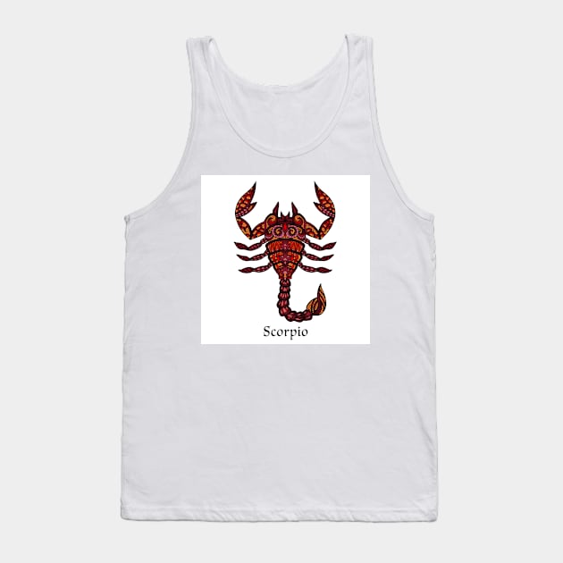 Zodiac 44 (Style:1) Tank Top by luminousstore